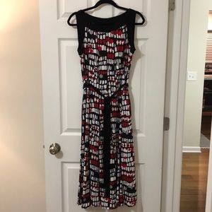 Perceptions New York Flared Dress Sleeveless